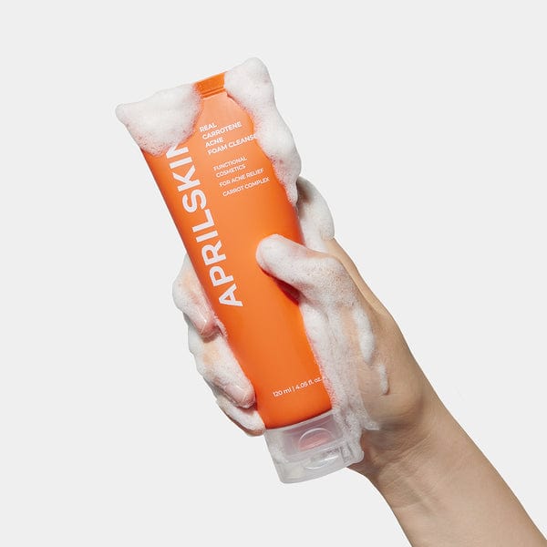 Aprilskin cleanser Real Carrotene Acne Foam Cleanser