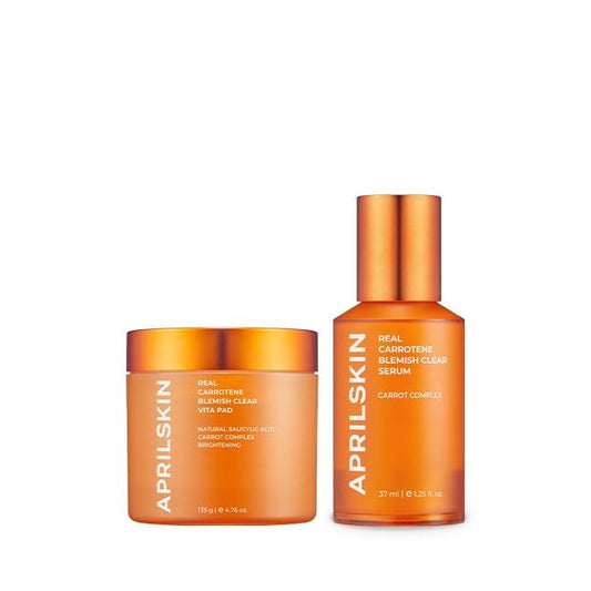 Aprilskin skincare Real Carrotene Bump-Free Duo