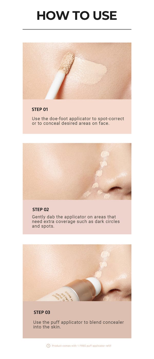 Aprilskin makeup » Perfect Spot Erasing Puff Concealer (100% off)