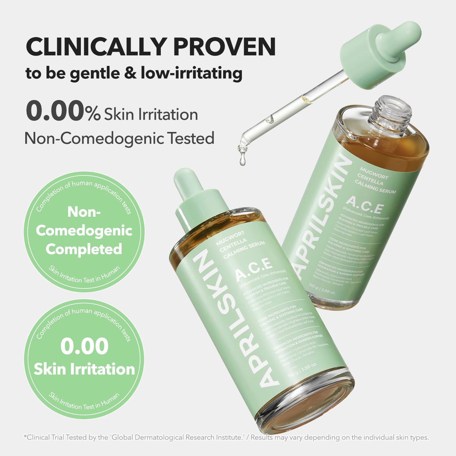 APRILSKIN MY A.C.E Mugwort Centella Calming Serum