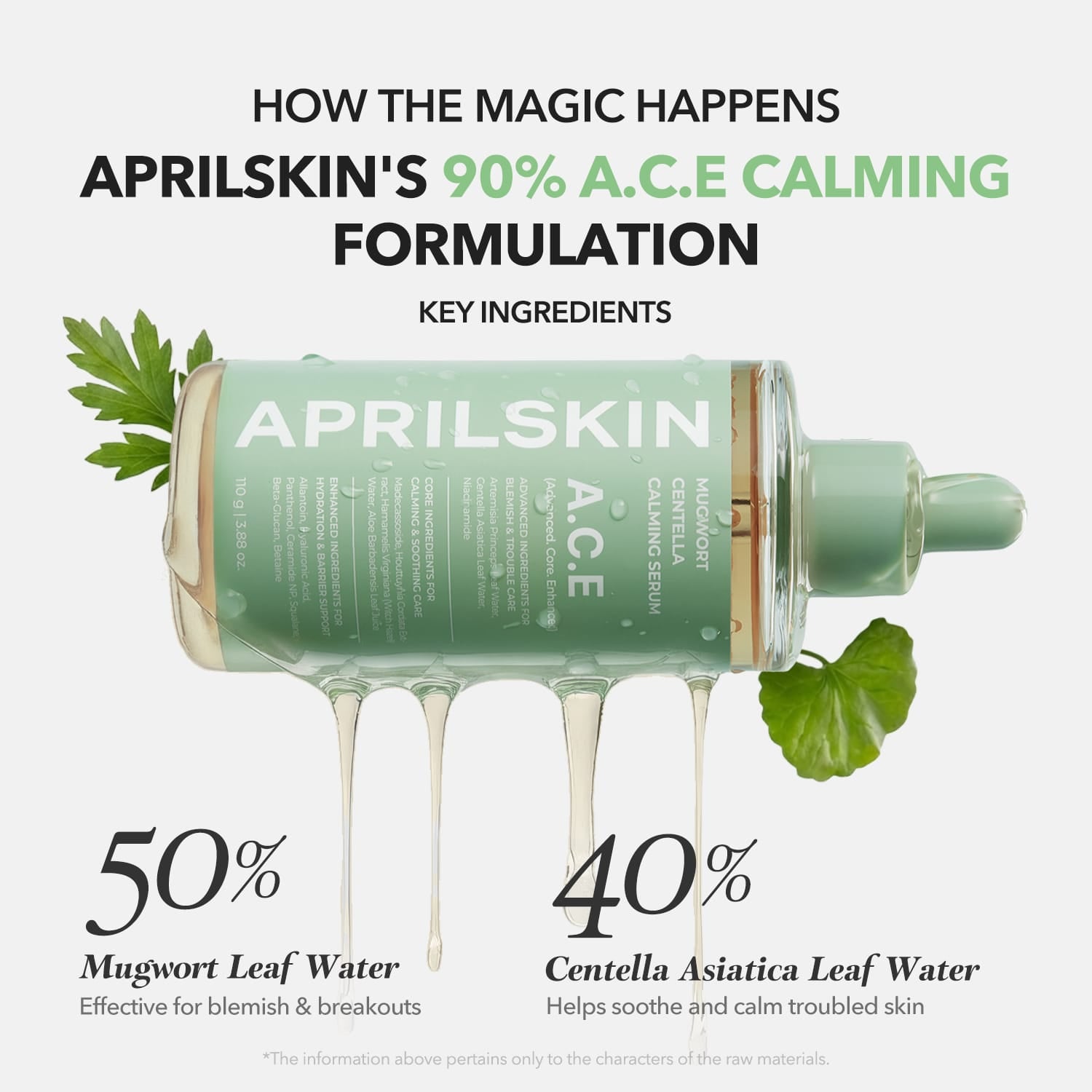 APRILSKIN MY A.C.E Mugwort Centella Calming Serum