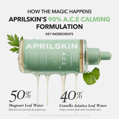 APRILSKIN MY A.C.E Mugwort Centella Calming Serum