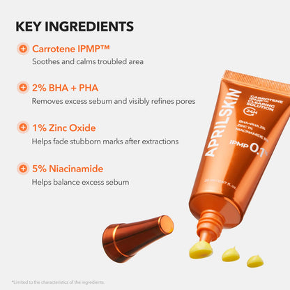 Aprilskin skincare [Acne Eraser] Carrotene IPMP™ Clearing Solution