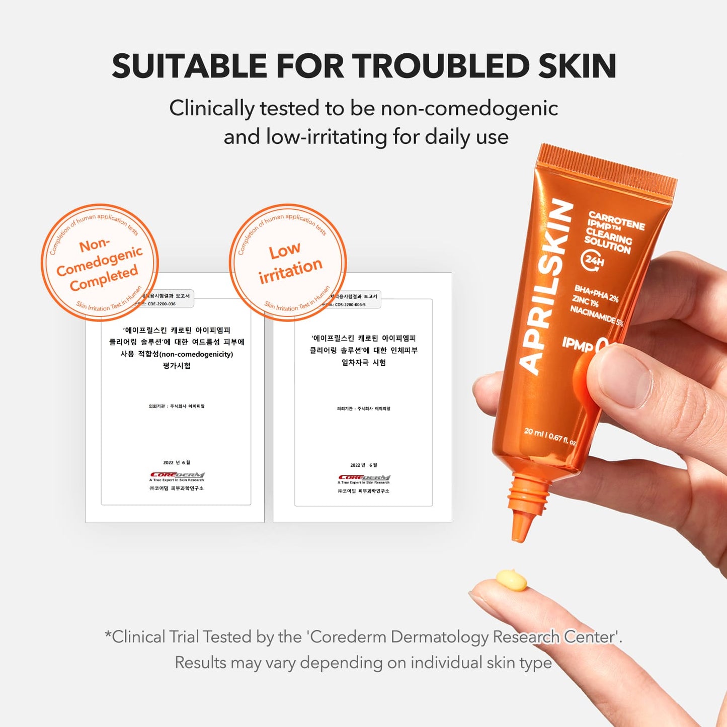 Aprilskin skincare [Acne Eraser] Carrotene IPMP™ Clearing Solution