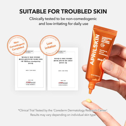 Aprilskin skincare [Acne Eraser] Carrotene IPMP™ Clearing Solution