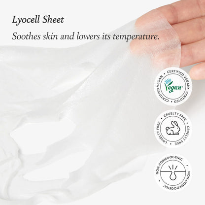 Aprilskin skincare Carrotene IPMP™ Calming & Hydrating Sheet Mask