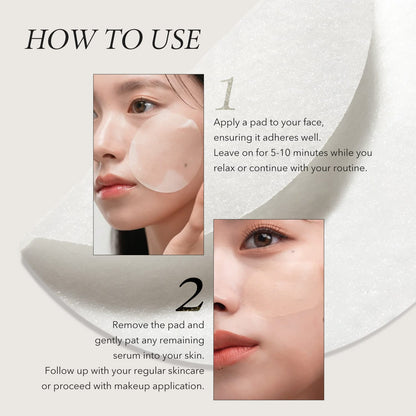 Aprilskin skincare Carrotene IPMP™ Instant Calming Serum Pads