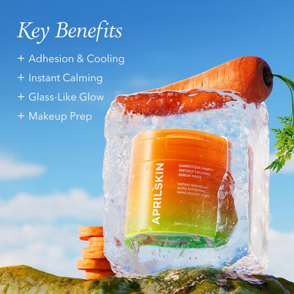 Aprilskin skincare Carrotene IPMP™ Instant Calming Serum Pads