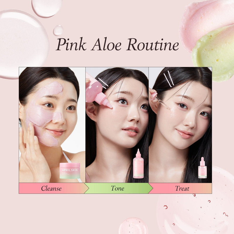 Aprilskin skincare [NEW] Pink Aloe Brightening Mucin Serum