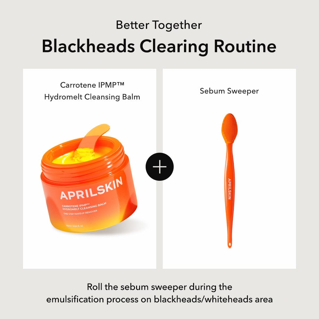 Aprilskin tools Pore & Blackhead Cleansing Silicone Brush (Sebum Sweeper)